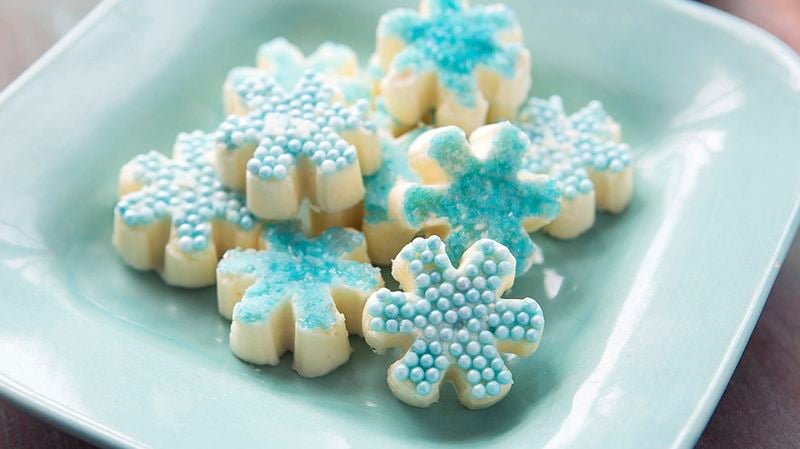 Holiday Snowflake Candies Recipe 