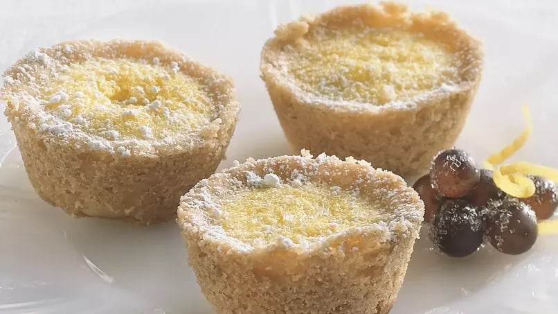 Tiny Lemon Gem Tarts