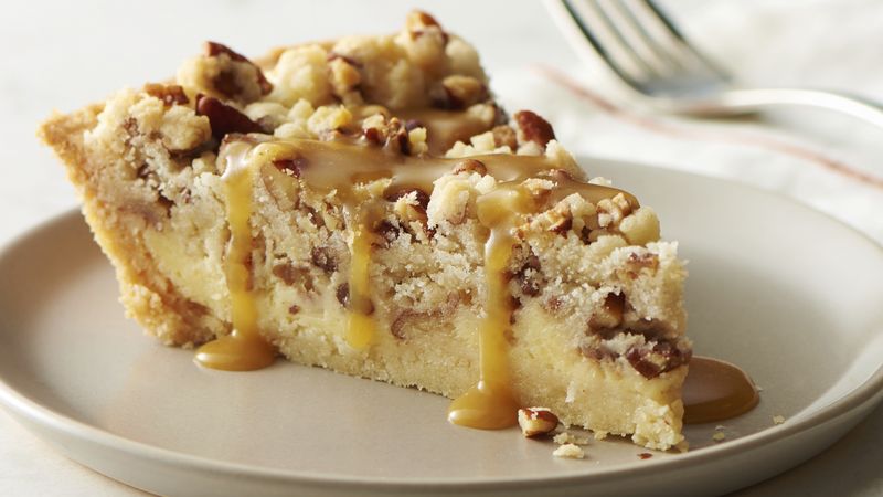 Brown Sugar-Pecan Cheesecake Pie