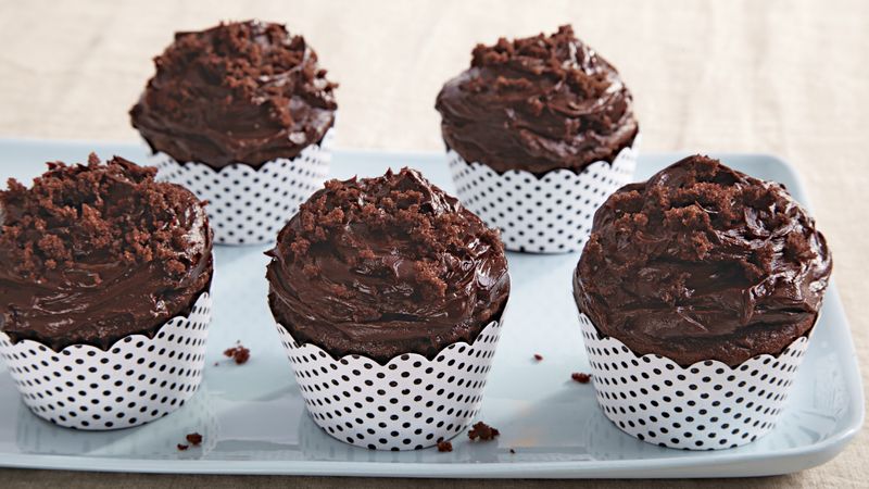 Chocolate Blackout Cupcakes