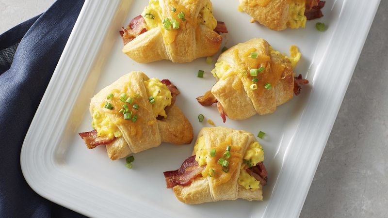 Cream Cheese, Egg and Bacon Grands! Crescents