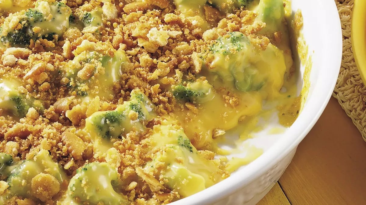 Broccoli Cheddar Casserole