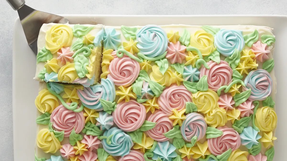 Blooming Spring Flower Cake