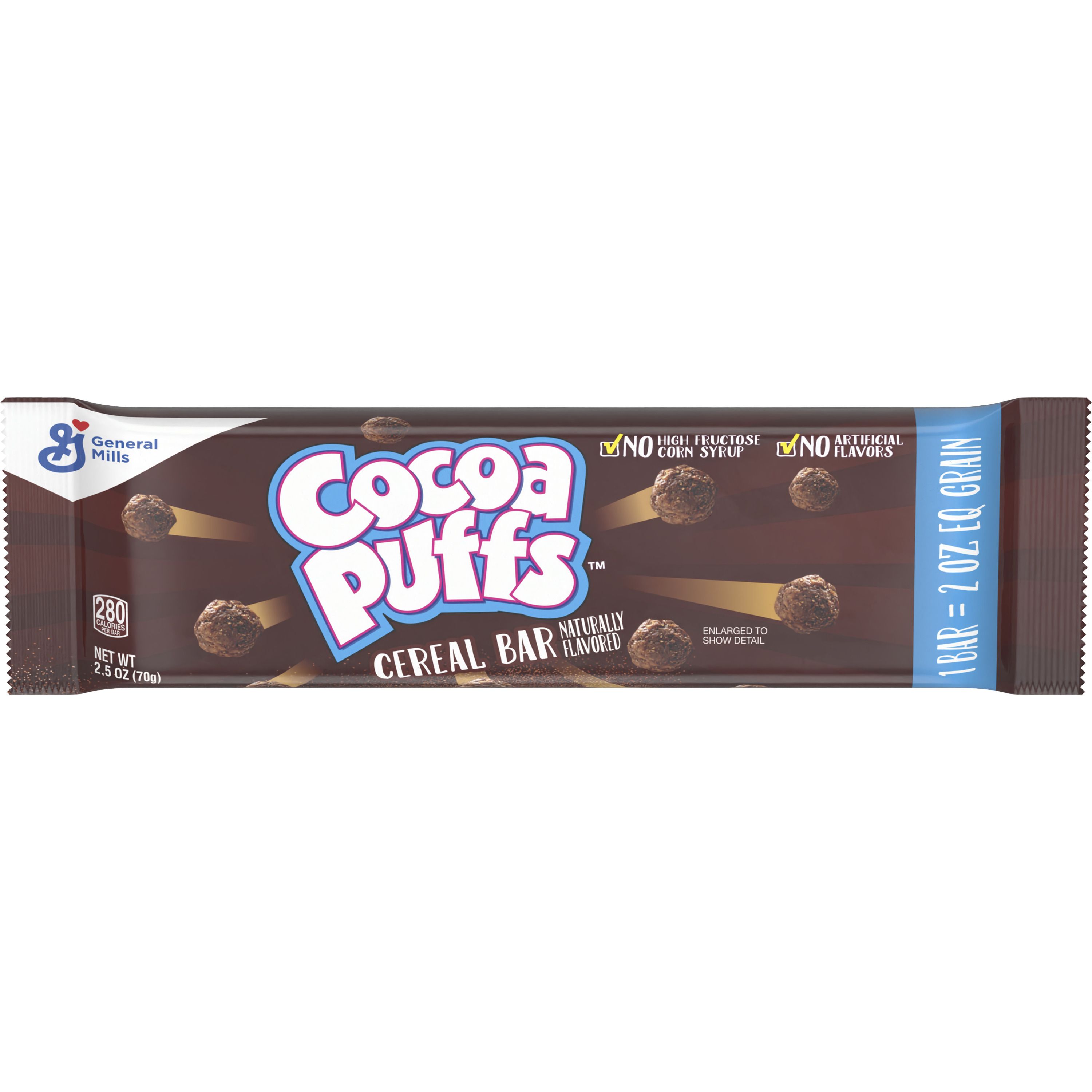 Coco Puffs Rocks Cocoa Puffs 2 OZ EG Cereal Bar