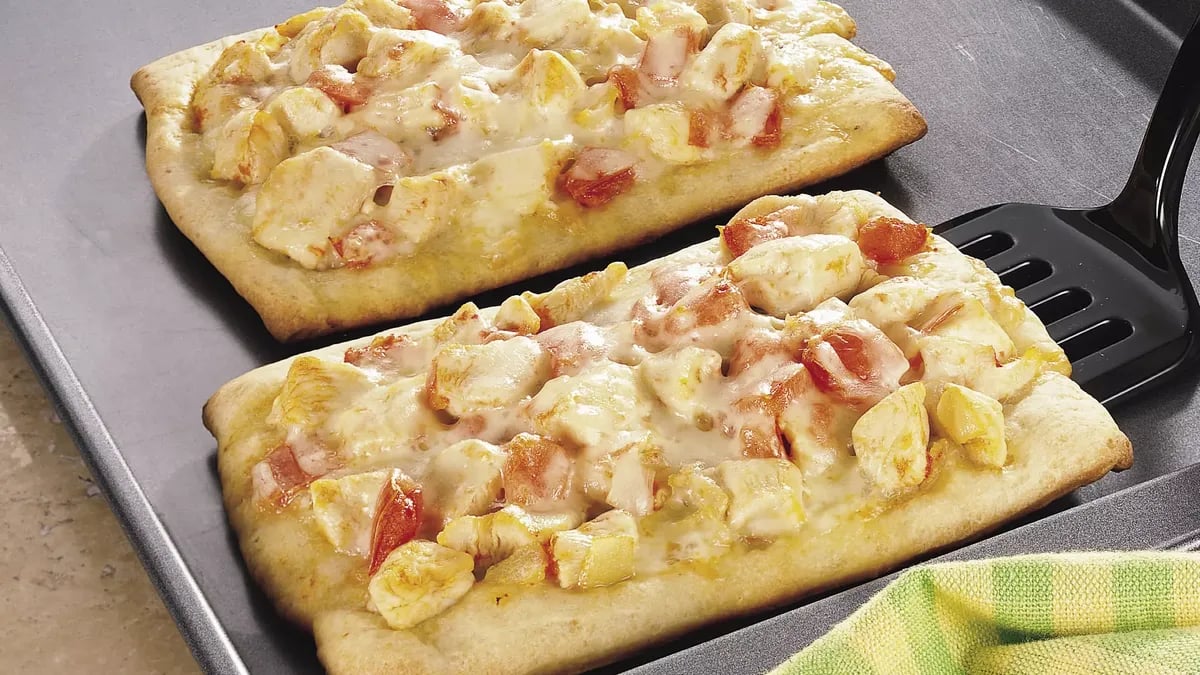 Buffalo Chicken Pizzas