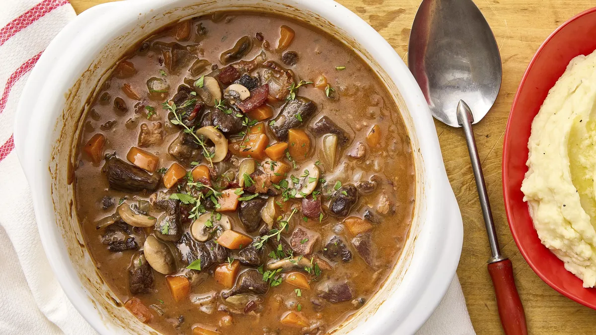 Classic Beef Bourguignon Recipe