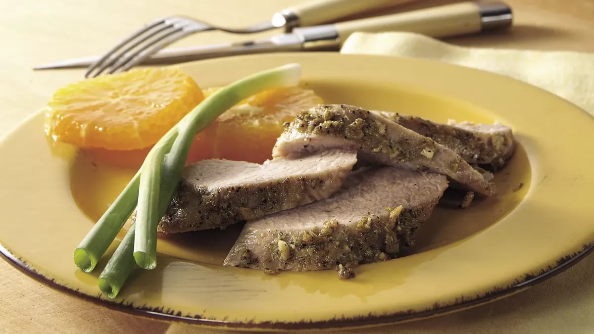 Italian Roasted Pork Tenderloin