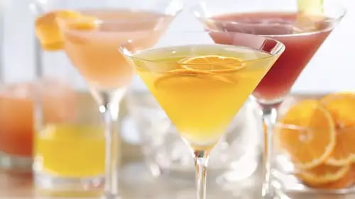 Skinny Clementine Martini