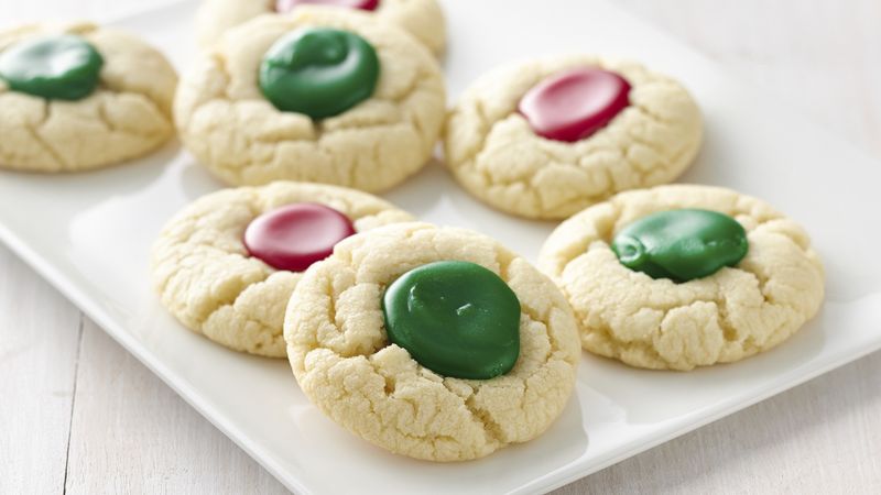 3-Ingredient Holiday Thumbprints