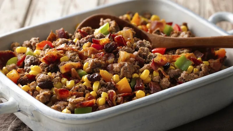Meat and Corn Turkey Stuffing