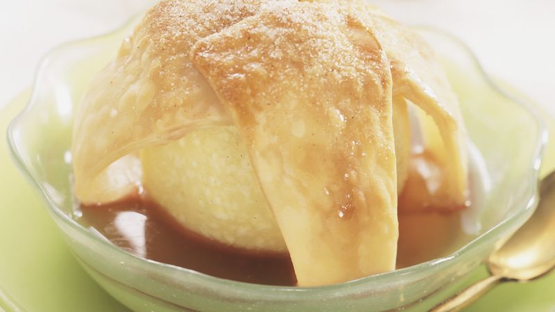 Cranberry-Glazed Apple Dumplings