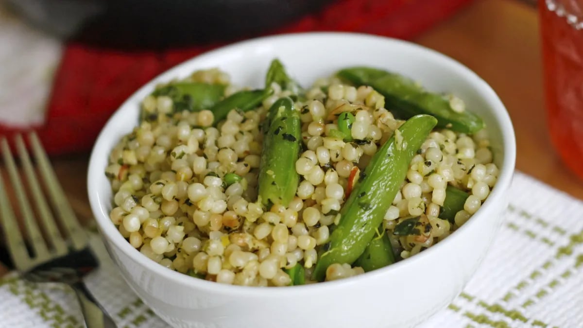 Mint Pea Couscous