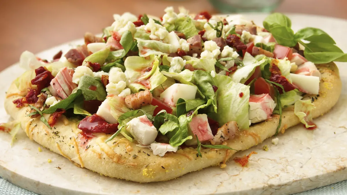 Italian Chopped Salad Pizzas