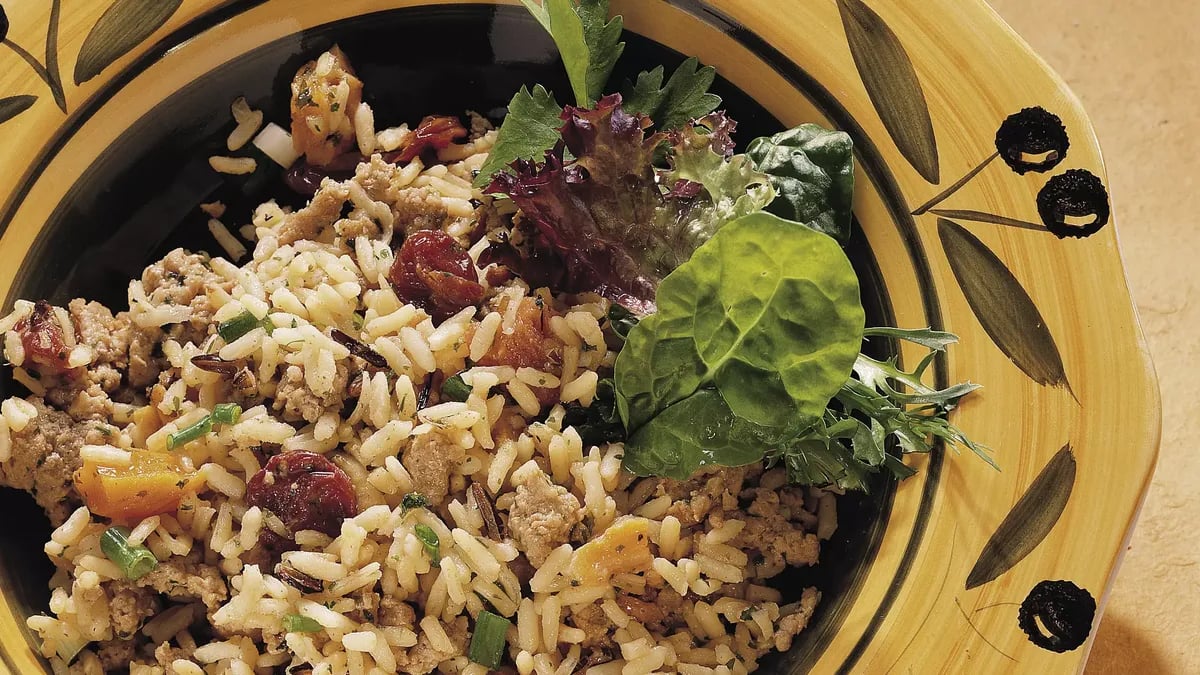 Fruity Chicken Rice Pilaf