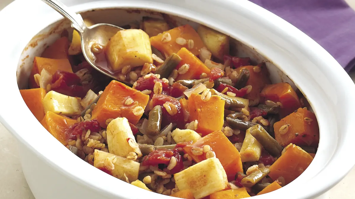 Sage and Garlic Vegetable Bake