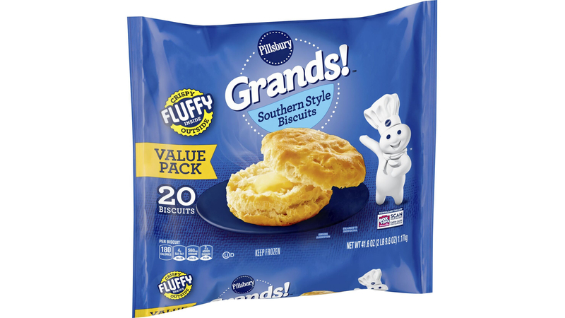 Grands!™ Southern Style Frozen Biscuits (20 count) - Pillsbury.com