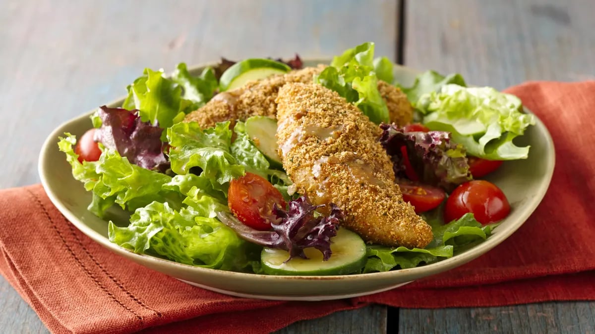 Skinny Pantry Herb-Crusted Chicken Salad