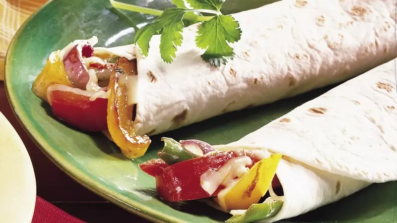 Pepper and Onion Fajitas