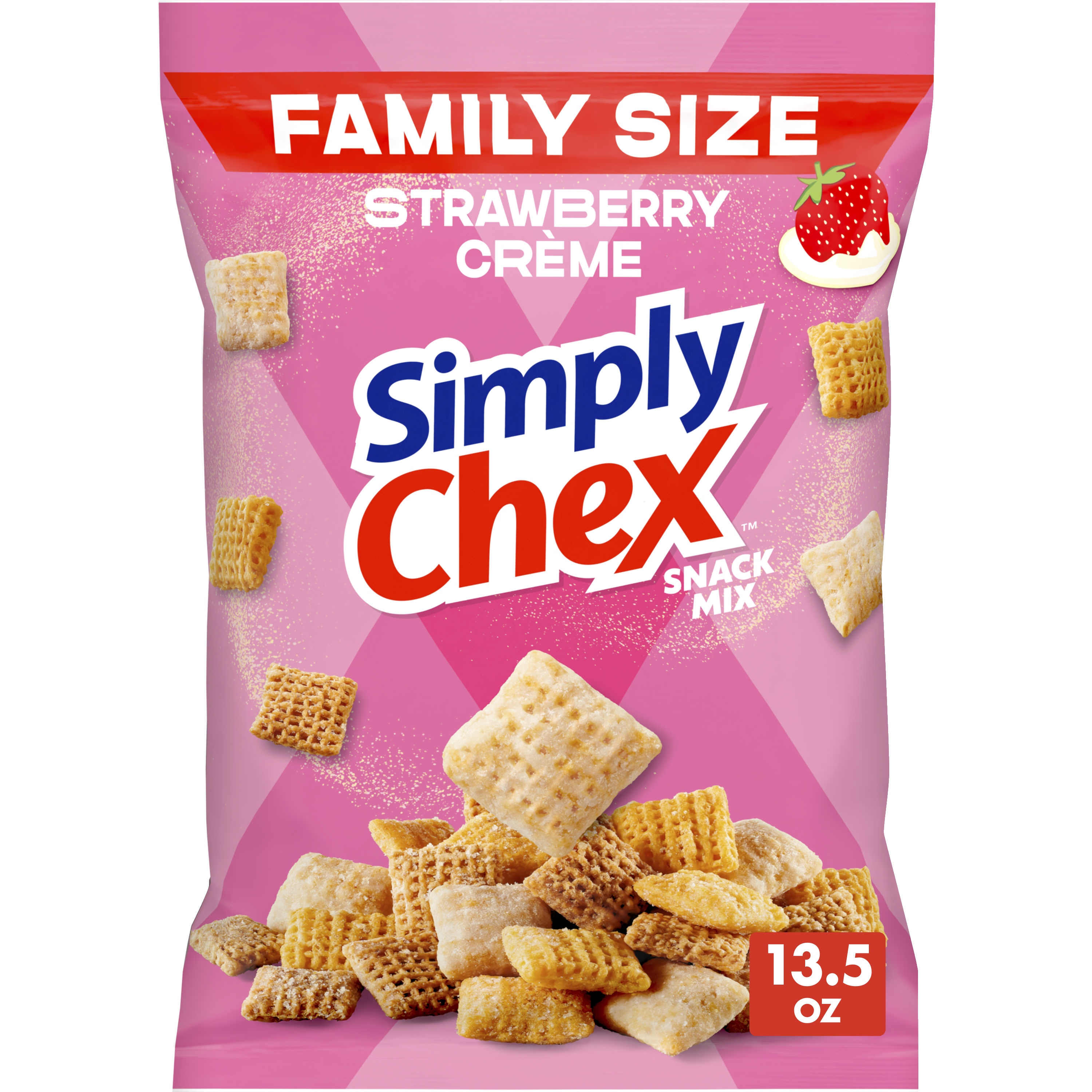 Chex Mix Simply Strawberry Creme Snack Mix | Products