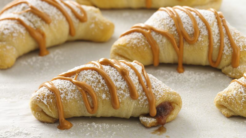 Cream Cheese and Apple Butter Crescents 