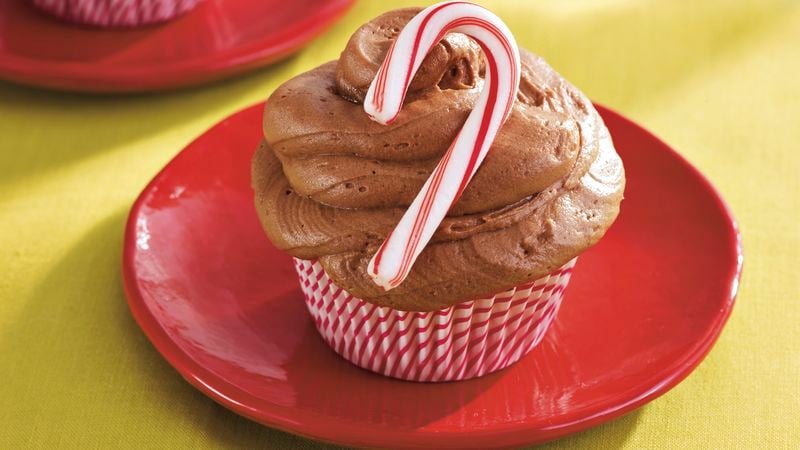 Chocolate-Peppermint Cupcakes