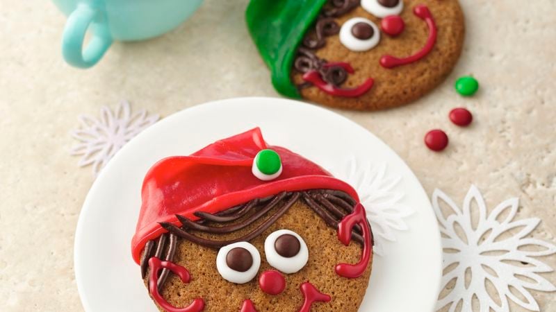 Ginger Elf Christmas Cookies