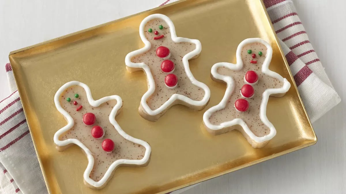 Gingerbread Man Jello Shots