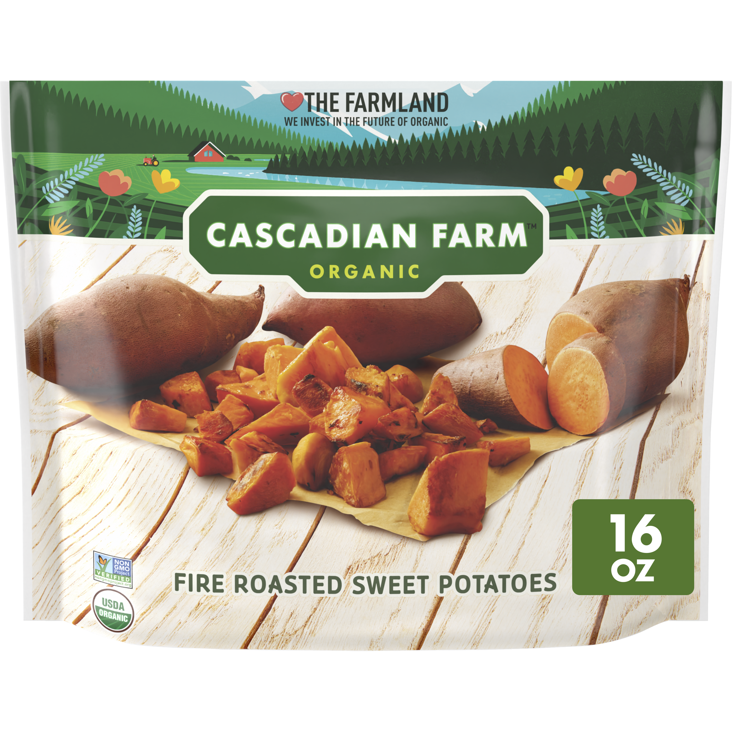 Fire Roasted Sweet Potatoes | Cascadian Farm Organic