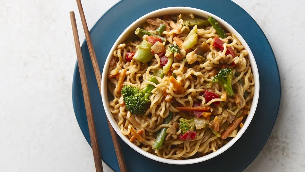 Vegetable Ramen Pad Thai