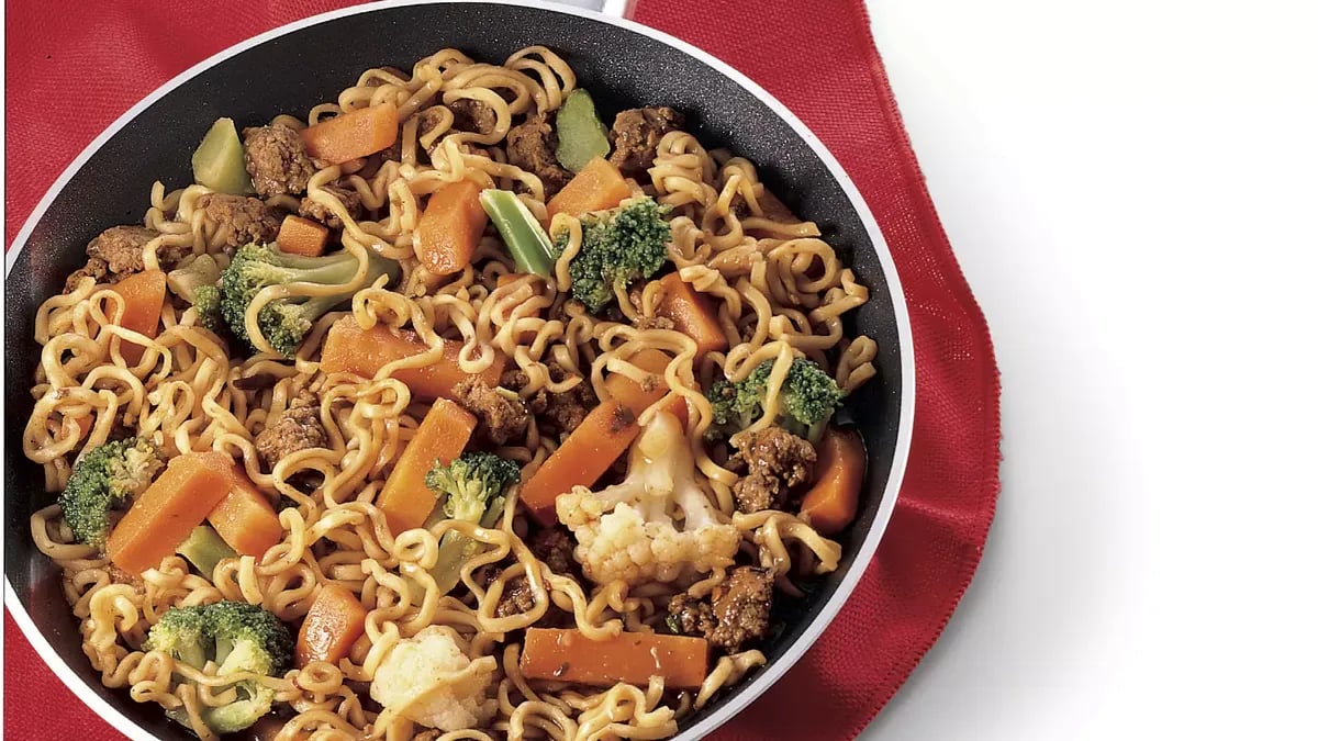 Ramen Skillet Supper