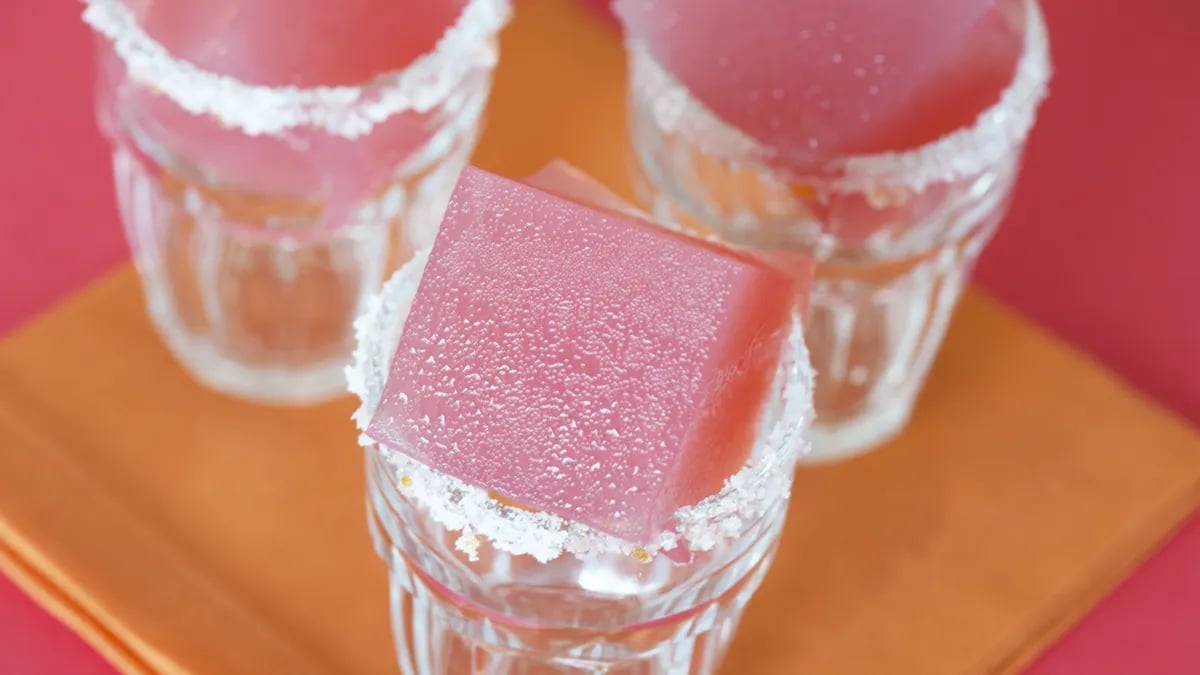 Winter Margarita Jello Shot