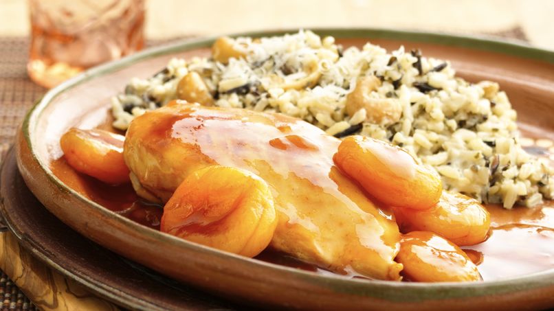 Chicken Breasts in Apricot Sauce 