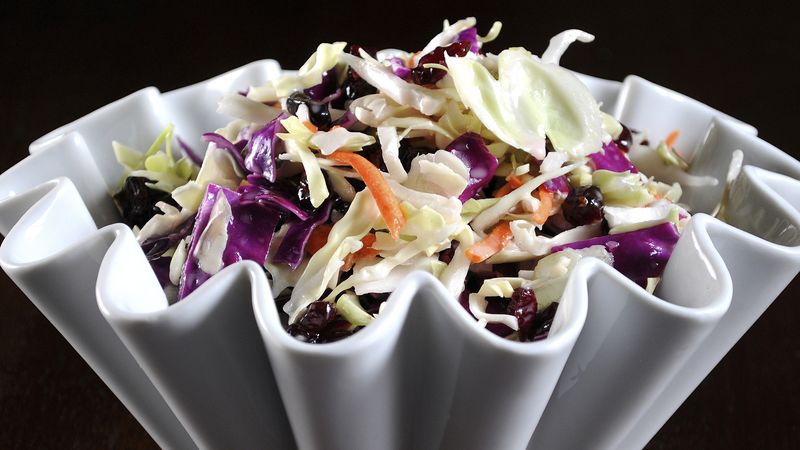 Colorful Cranberry Coleslaw