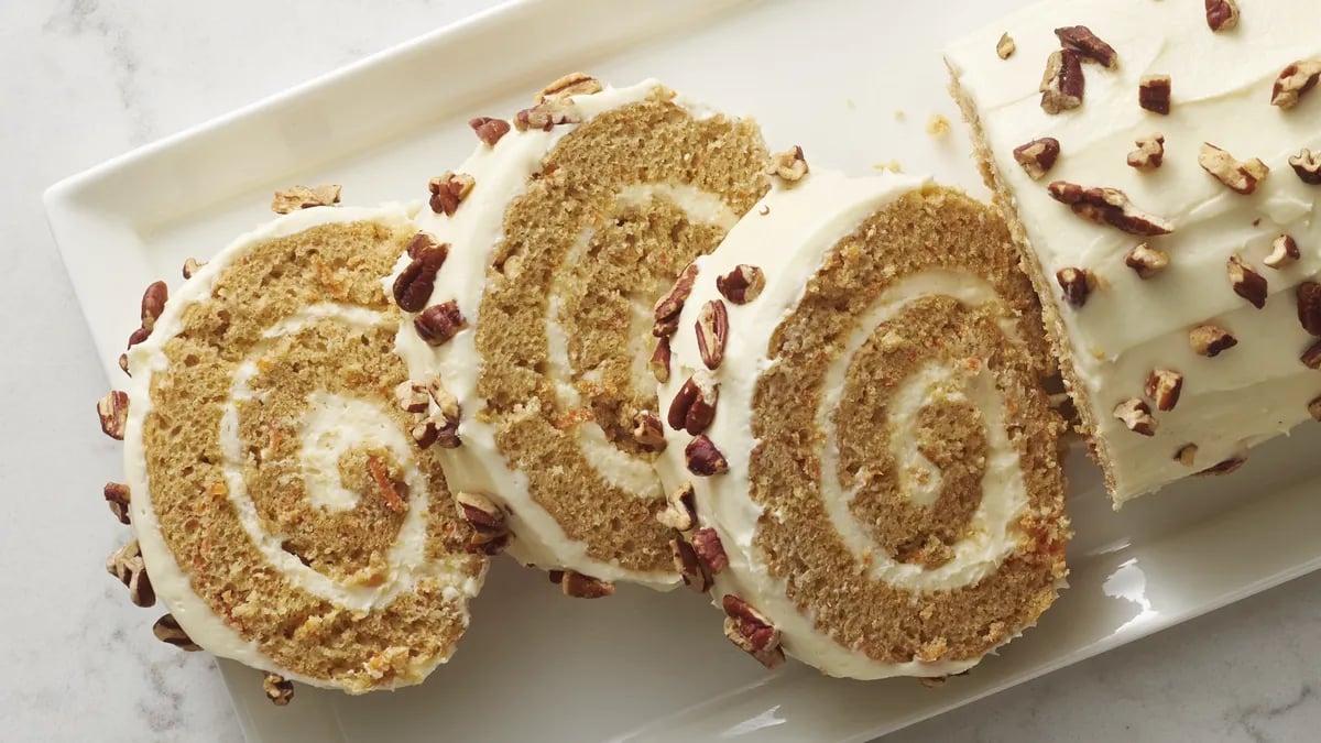 Carrot Cake Rolls