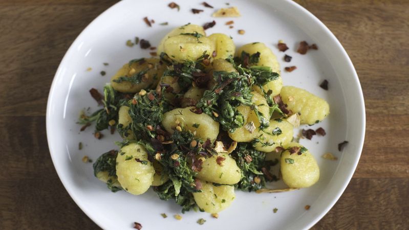 Gnocchi with Spinach