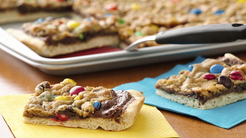 Cookies and Candy-Topped Pizza