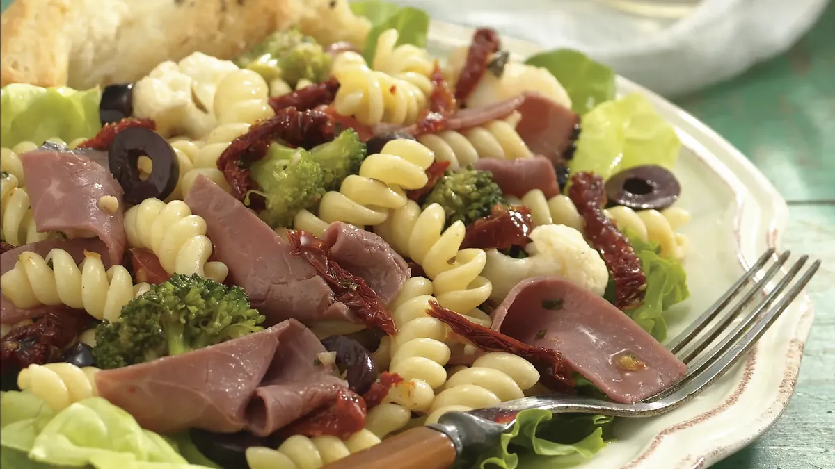 Deli Vegetable and Beef Salad