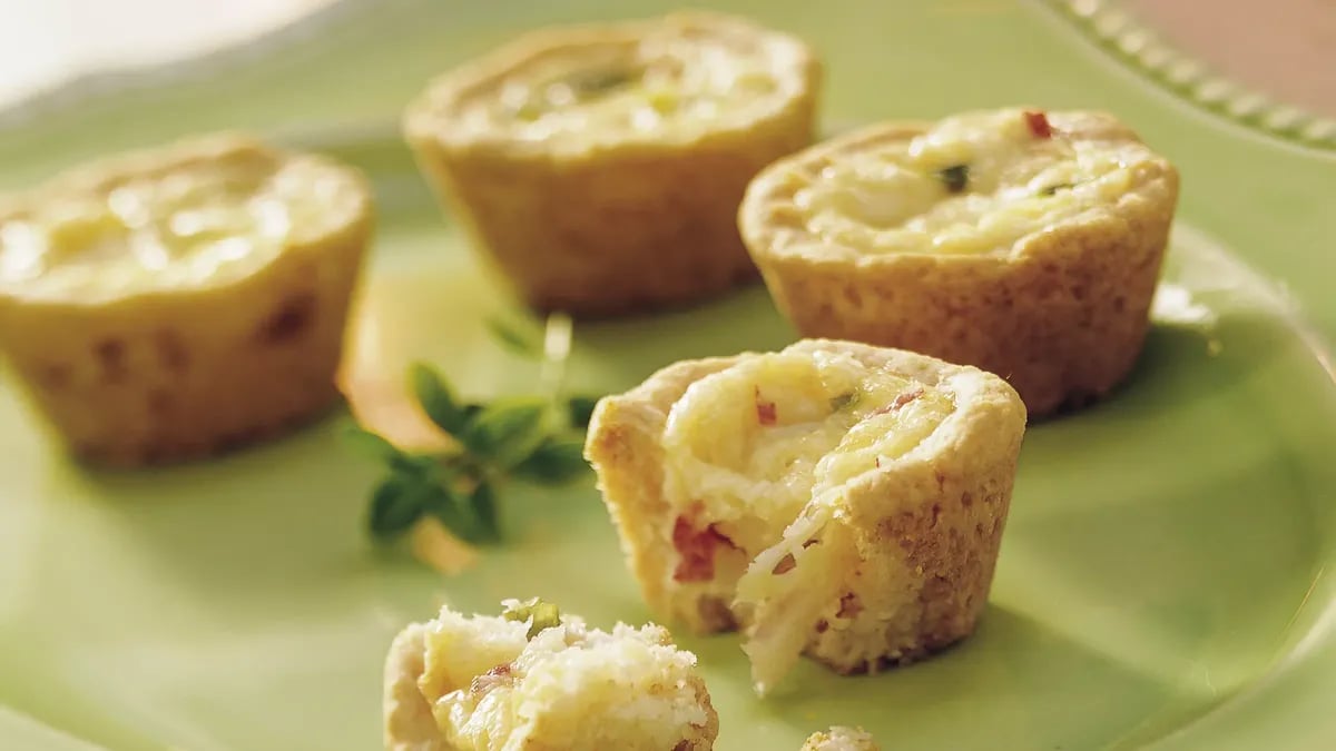 Crab Mini Quiches