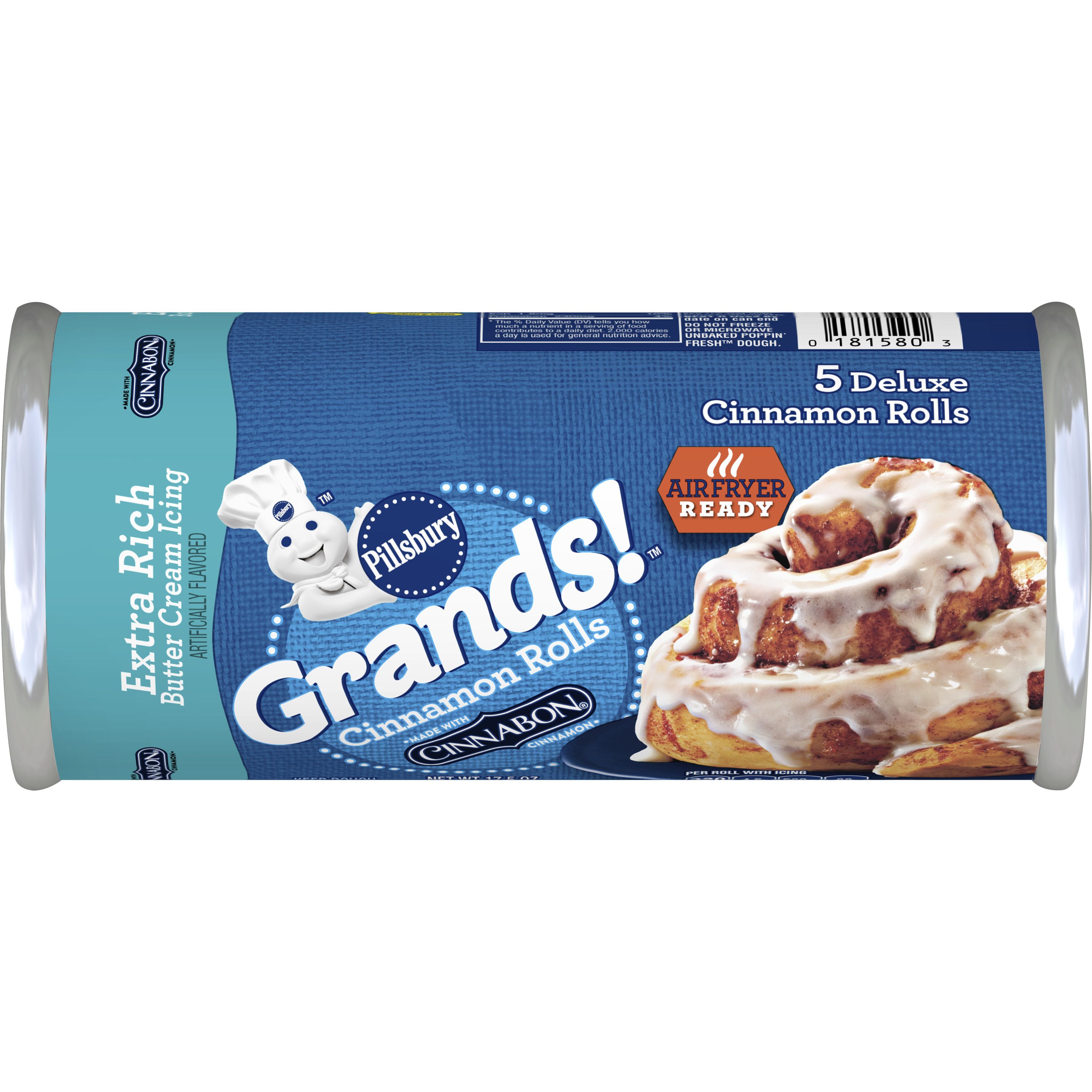 Pillsbury™ Grands!™ Cinnamon Rolls with Extra Rich Butter Cream Icing - Front