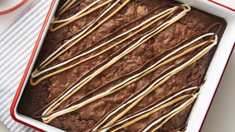 Triple Chip Brownies