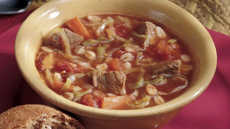 Caraway Beef and Vegetable Soup
