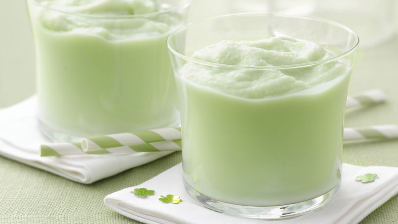 Lactose Free St. Patrick's Day Shakes