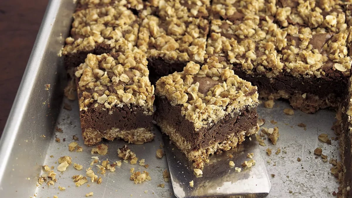 Old-Fashioned Oatmeal Brownies