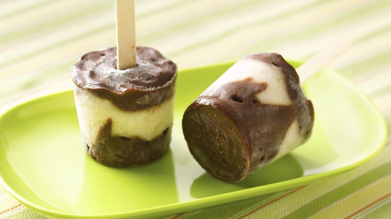 Gluten-Free Fudgy Banana Pudding Pops Recipe - BettyCrocker.com