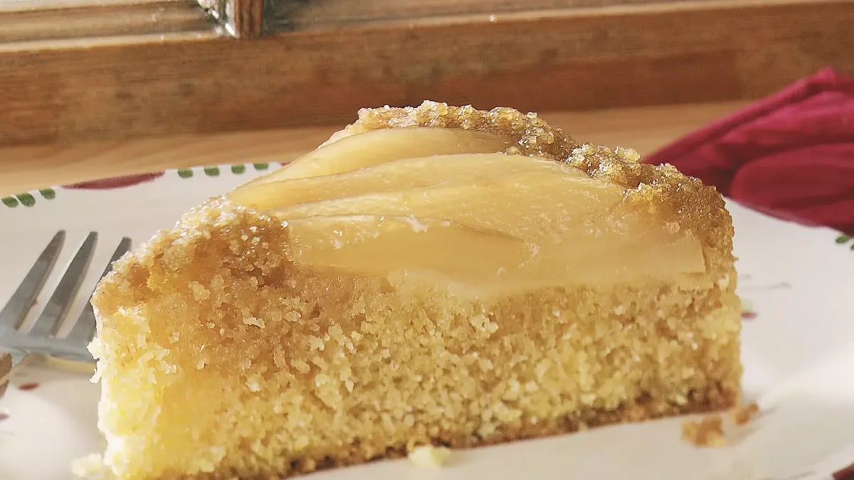 Classic Pear Upside-Down Cake