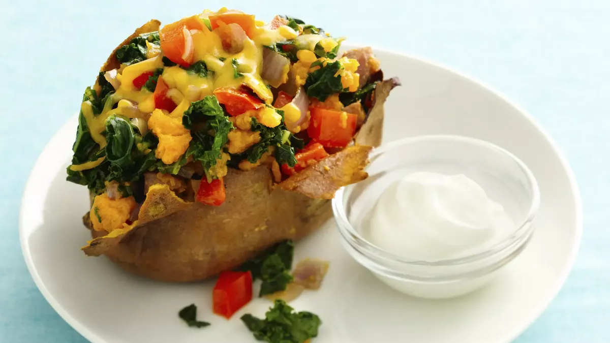 Gluten-Free Loaded Sweet Potatoes 