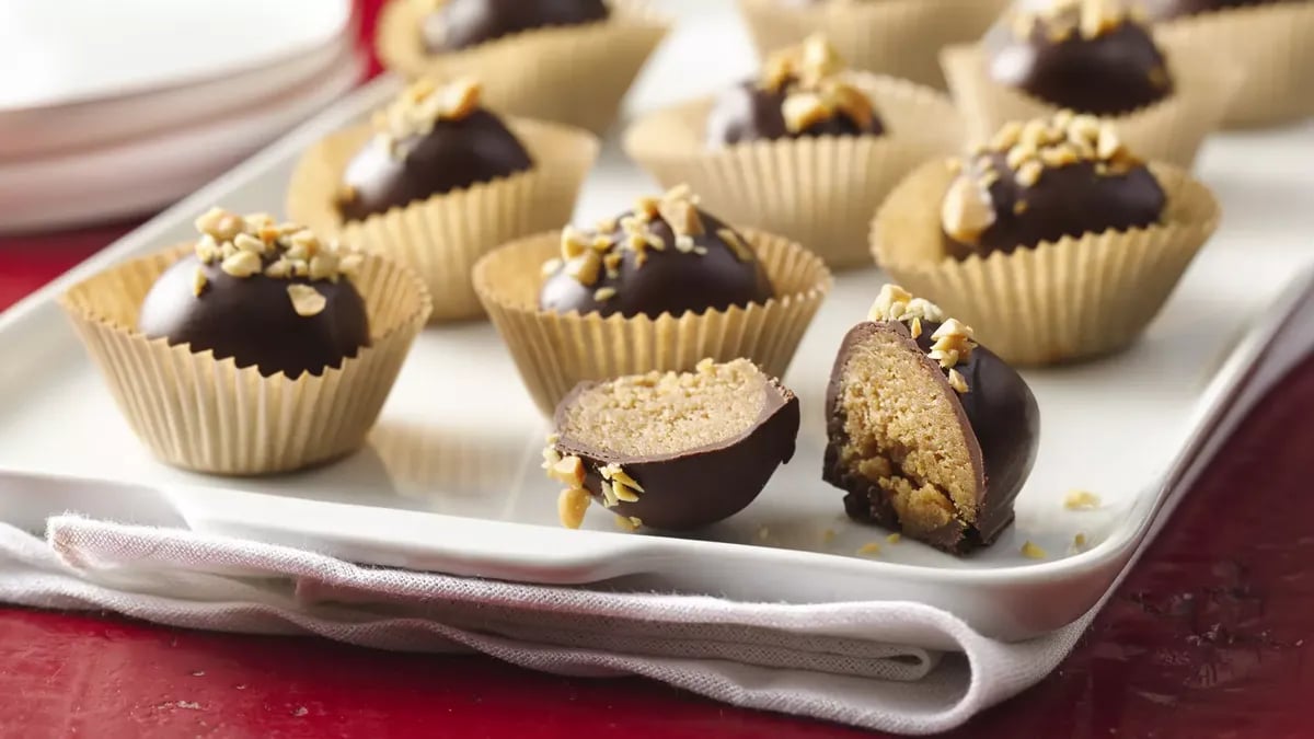 Peanut Butter Cookie Truffles