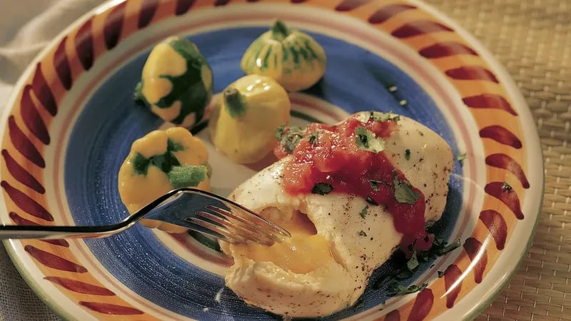 Cheddar-Stuffed Chicken Breasts