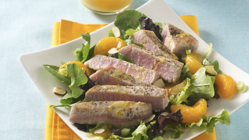 Ahi Tuna Salad with Citrus-Cilantro Vinaigrette