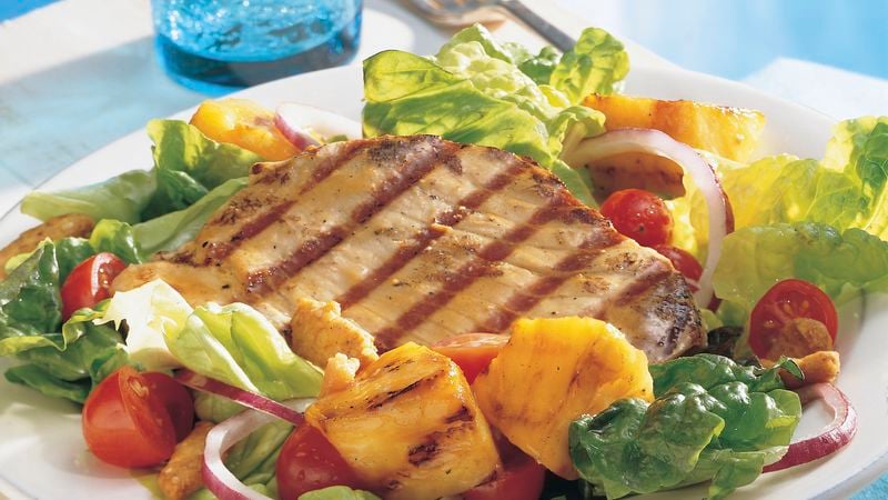 Grilled Pacific Rim Tuna Salad
